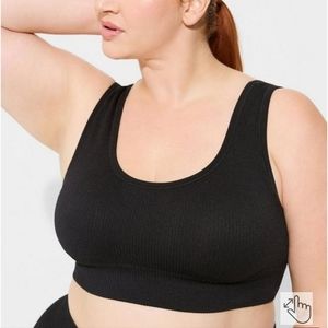 Torrid Ribbed Bralette and matching  thong
